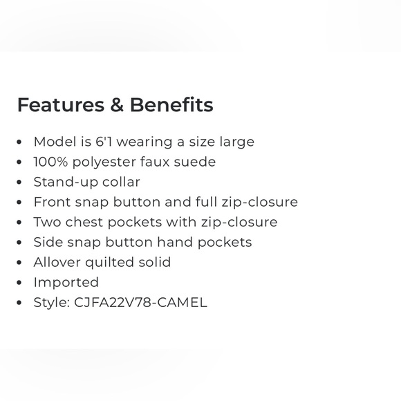 Men's Brown Suede Vest - Picture 5 of 5